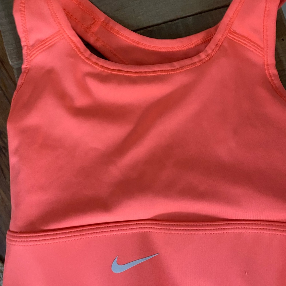 Nike Bright Orange Athletic Tank